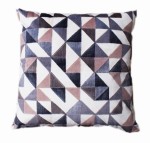 PODUSZKA DEKORACYJNA VELVET MOZAIKA GEOMETRA 45x45