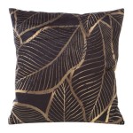 PODUSZKA DEKORACYJNA VELVET LIŚCIE 45 x 45 ADA