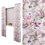 ZASŁONA NA WYMIAR KWIATY MNISZEK ŁĄCZKA + OPASKA