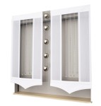 PANELE EKRAN FIRANA DOUBLE VI + KORALE OD 40-80 CM BALKONOWY 250 CM 1 SZT