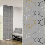 TKANINA ZASŁONOWA NA METRY VELVET PLUSZ ŁUSKI GEOMETRIA 150 CM kol. 109