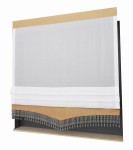 ROLETKA EKRAN PANEL Z DŁUGIMI KORALIKAMI GLAMOUR SZER. DO 100 CM