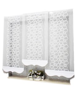 GOTOWY DO ZAWIESZENIA PANEL EKRAN FIRANA KAMYCZKI SZEROKOŚĆ 60 CM WYSOKOŚC DOWOLNA. 