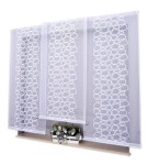 GOTOWY DO ZAWIESZENIA PANEL EKRAN FIRANA KAMYCZKI SZEROKOŚĆ 60 CM WYSOKOŚC DOWOLNA.  