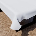 TKANINA OBRUSOWA PLAMOODPORNA NA METRY OBRUS METRAŻ GŁADKA SZER.170 CM