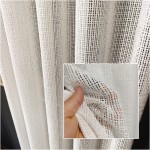 FIRANA RETRO BUKLA SIATKA BEZ PRASOWANIA BOHO BEŻOWO KREMOWA WYS . 300 CM  493