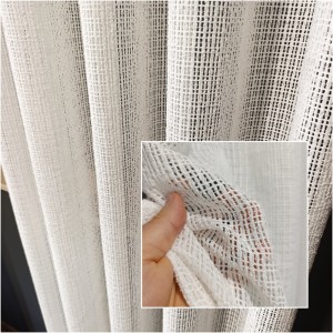 FIRANA RETRO BUKLA SIATKA BEZ PRASOWANIA BOHO BEŻOWO KREMOWA WYS . 300 CM  493