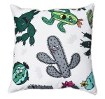 PODUSZKA DZIECI KOLOROWE SZALONE KAKTUS 45 X 45