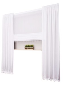 GOTOWA ZASŁONA SABLE MATOWA Z TAŚMĄ 1SZT 150 x 250