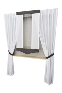 ZESTAW FIRAN PAULA II EKRAN Z KORALAMI 150-220cm