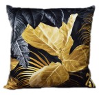 PODUSZKA DEKORACYJNA VELVET PLUSZ MONSTERA 45 x 45 
