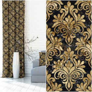 ZASŁONA NA WYMIAR ORNAMENT GLAMOUR VELVET 140x250