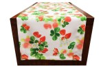 BIEŻNIK DEKORACYJNY TRUSKAWKI 40 X 140