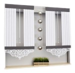 PANEL TOSCANIA II Z AŻUREM + KRYSZTAŁ 80-90-100 CM