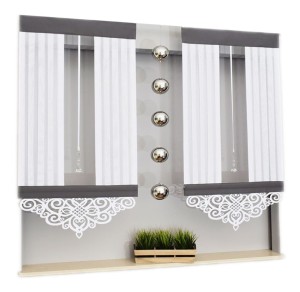 PANEL TOSCANIA II Z AŻUREM + KRYSZTAŁ 80-90-100 CM